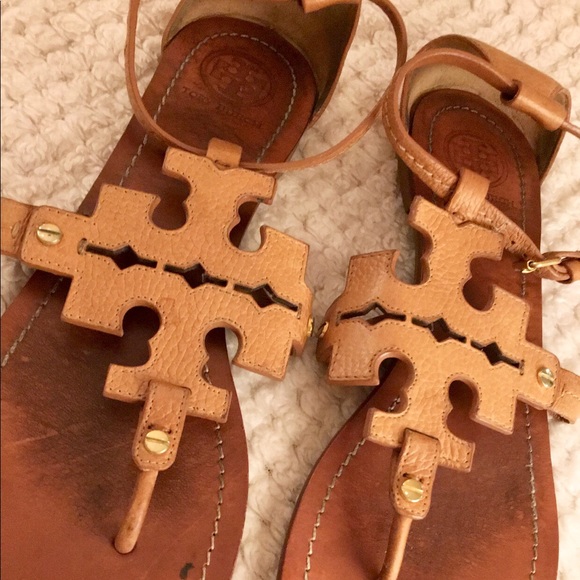 (SOLD) Tory Burch Phoebe Sandals - Picture 2 of 3